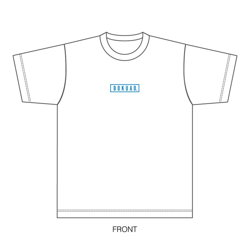 【通常配送】「BOKUAO.」ボックスロゴ Tシャツ