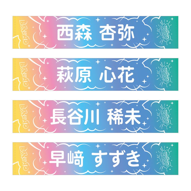 【通常配送】「アオゾラサマーフェスティバル2025」個別マフラータオル