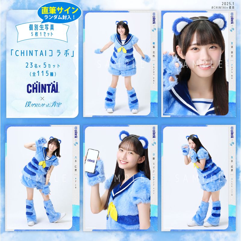 【通常配送】1月個別生写真(5枚1セット)【CHINTAIコラボ】