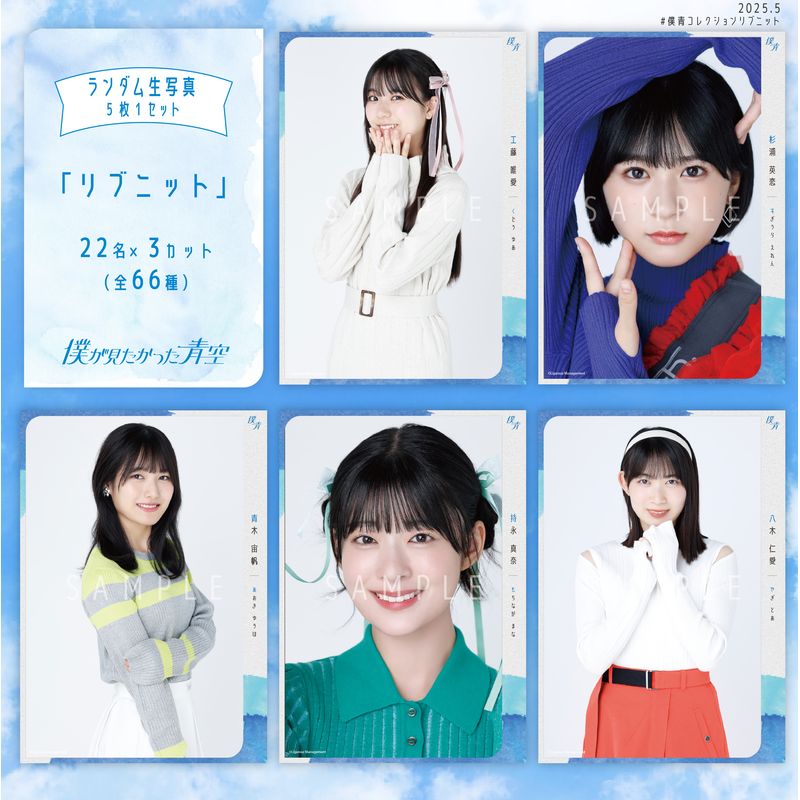 【ネコポス便】5月ランダム生写真(5枚1セット)【リブニット】