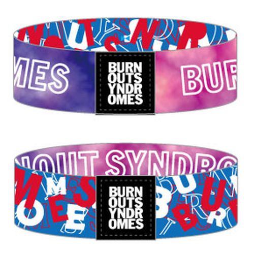 【BURNOUT SYNDROMES】LOGO2020 エコバッグ&ゴムバンドセット(総柄)