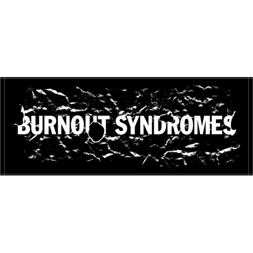 【BURNOUT SYNDROMES】SUMMER 2018 SPECIAL EDITION -BURN- フェイスタオル/ブラック