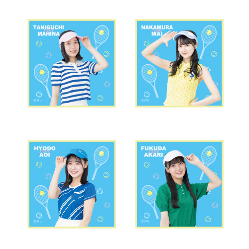 STU48 個別肖像ハンドタオル(テニス衣装)