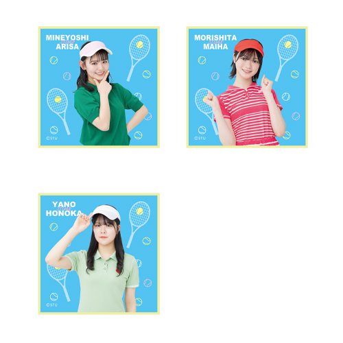 STU48 個別肖像ハンドタオル(テニス衣装)