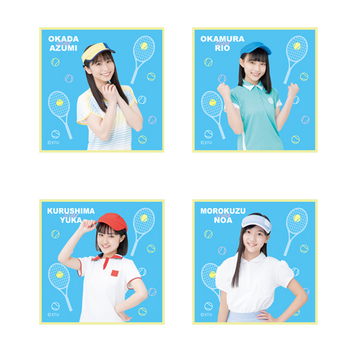 STU48 個別肖像ハンドタオル(テニス衣装)