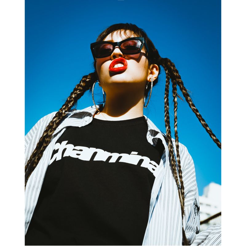 CHANMINA Tシャツ/ホワイト