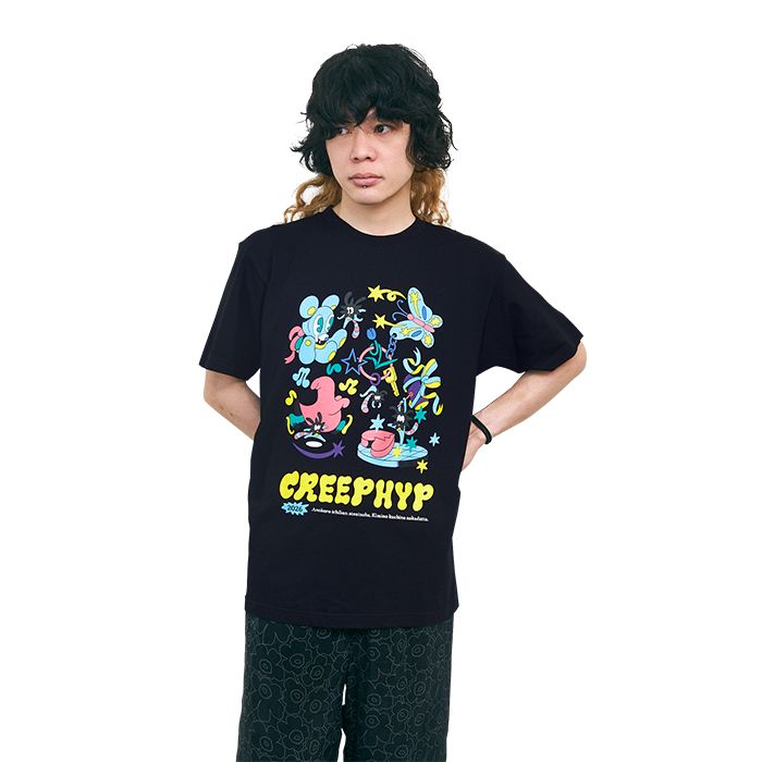 FIRE STAR BOY Tシャツ(ブラック)