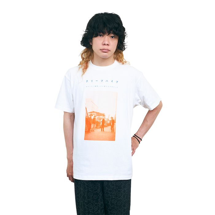 ちょっとオレンジのまぁるい気持ちになるフォトTシャツ