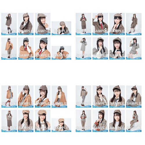 【ネコポス便】STU48 2021年9月度netshop限定ランダム生写真5枚セット