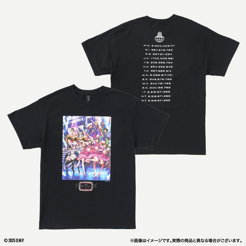 【デートウォーズ】【Tシャツ】デートウォーズ 戦闘服Ver. 黒