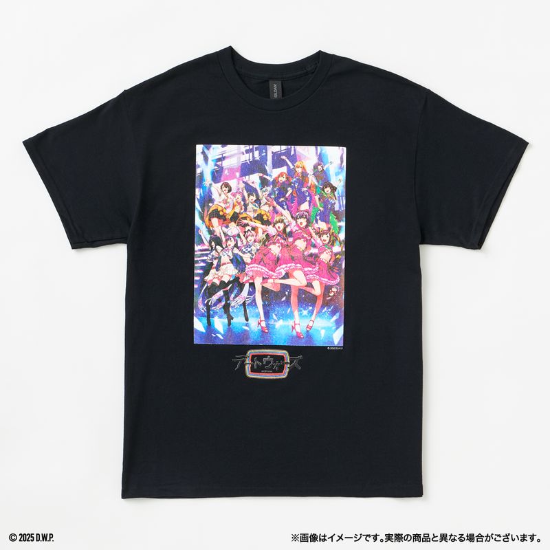 【デートウォーズ】【Tシャツ】デートウォーズ 戦闘服Ver. 黒