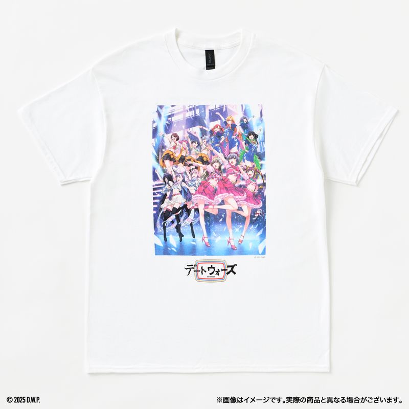 【デートウォーズ】【Tシャツ】デートウォーズ 戦闘服Ver. 白