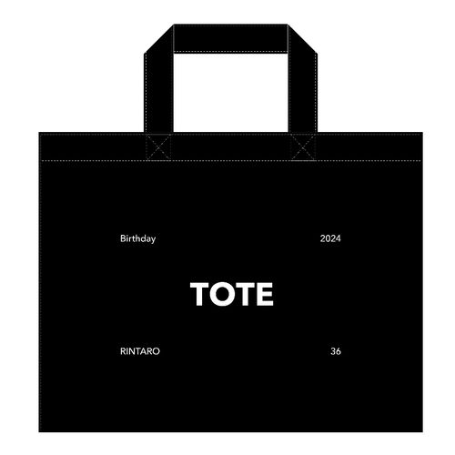 【りんたろー。BIRTHDAY記念グッズ2024】りんたろー。プロデュース スカーフ＆トートバッグ セット