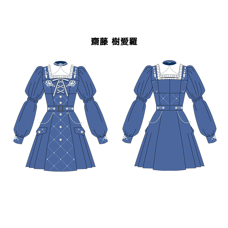  =LOVE 衣装キーホルダー(「Be Selfish」衣装全メンバーセット)