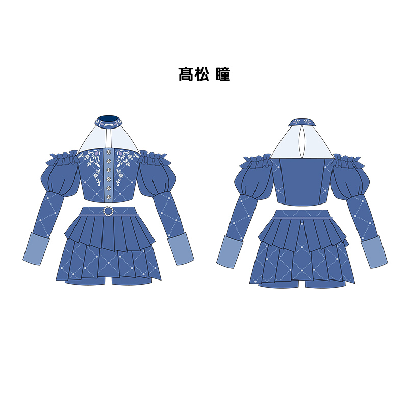  =LOVE 衣装キーホルダー(「Be Selfish」衣装全メンバーセット)