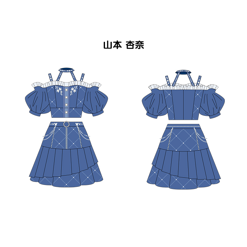  =LOVE 衣装キーホルダー(「Be Selfish」衣装全メンバーセット)