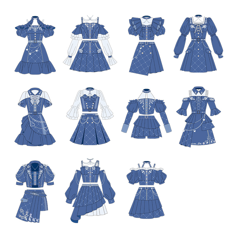  =LOVE 衣装キーホルダー(Be Selfish)