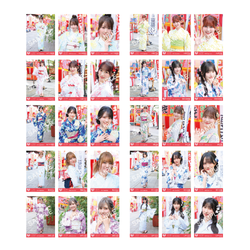 生写真セット（「内緒バナシ」衣装）