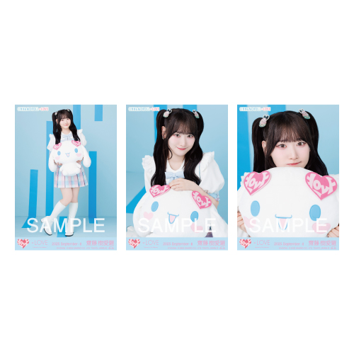 生写真セット（シナモロールコラボ2025）