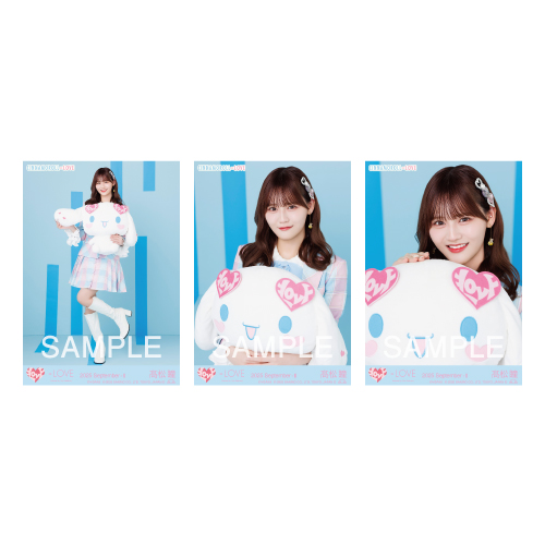 生写真セット（シナモロールコラボ2025）