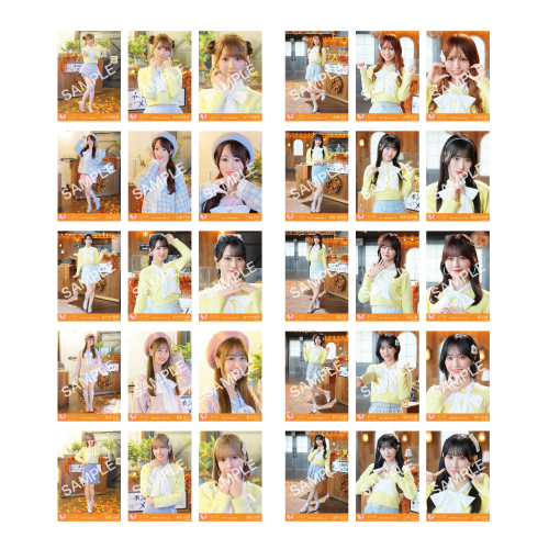 生写真セット （19thcw「木漏れ日メゾフォルテ」）