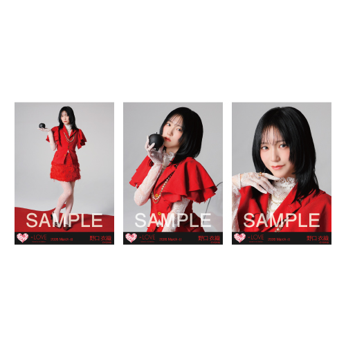 生写真セット(「劇薬中毒」ジャケット衣装）