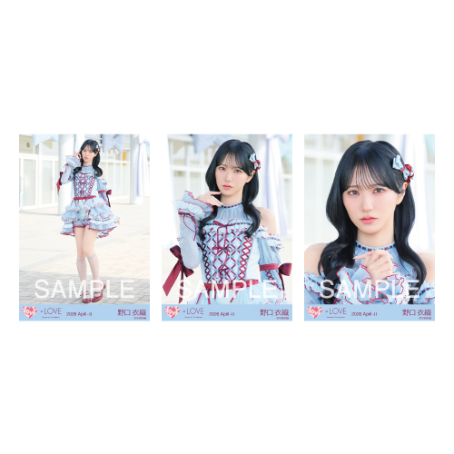 生写真セット(「劇薬中毒」歌唱衣装）