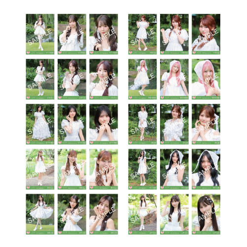 生写真セット（「恋、はじめました。」ジャケット衣装）
