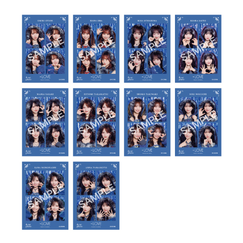 ＝LOVE 4カットフォトカード vol.5