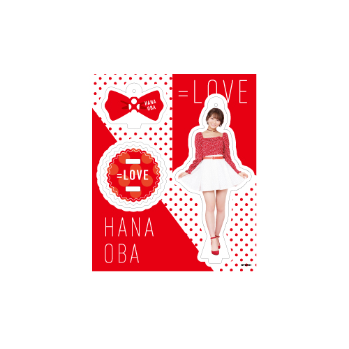 アクリルスタンドキーホルダー(赤白衣装)