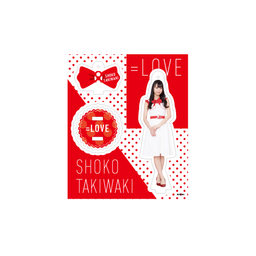 アクリルスタンドキーホルダー(赤白衣装)