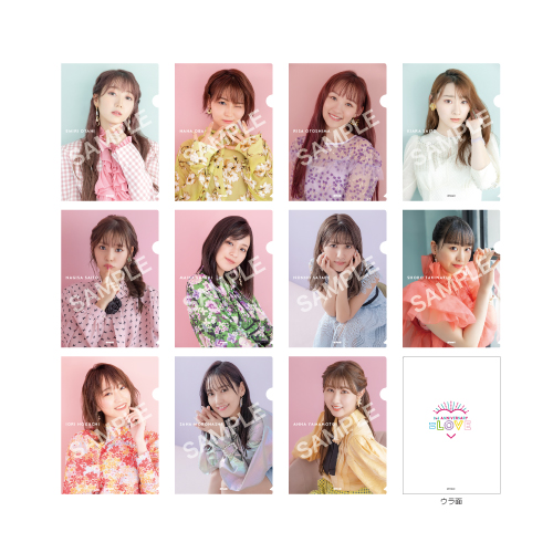 3周年ランダムクリアファイル