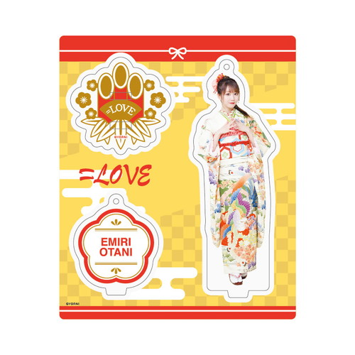 アクリルスタンドキーホルダー(振袖)