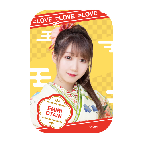 ランダム缶バッジ(振袖)