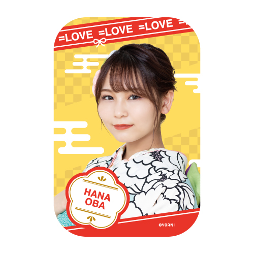 ランダム缶バッジ(振袖)