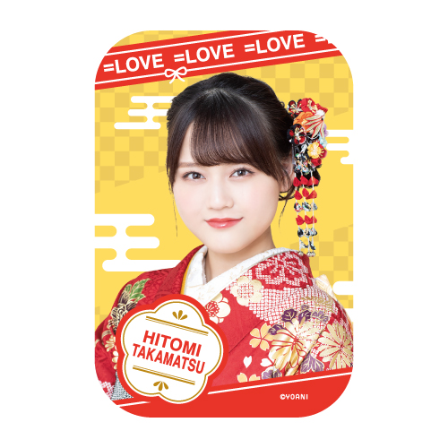 ランダム缶バッジ(振袖)