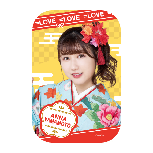 ランダム缶バッジ(振袖)