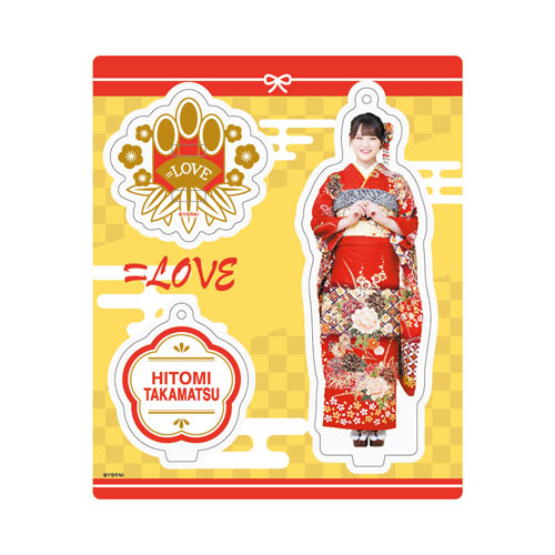 アクリルスタンドキーホルダー(振袖)