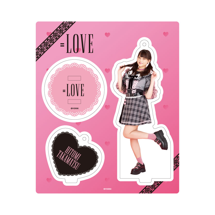 アクリルスタンドキーホルダー(「しゅきぴ」衣装)