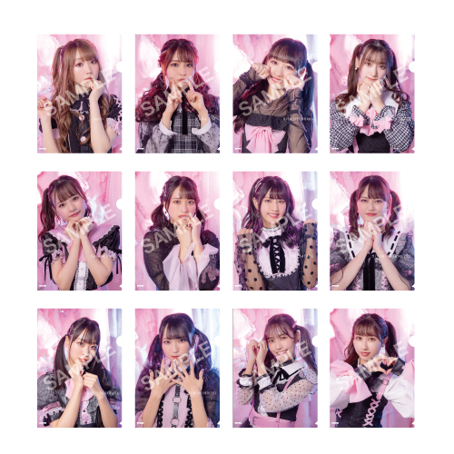 しゅきぴランダムクリアファイル