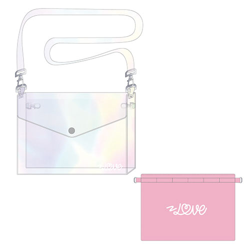 【通常配送】デコレーションポーチ&オーロラバック