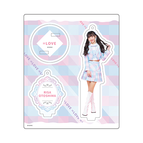 アクリルスタンドキーホルダー(冬ツアーチェック衣装)