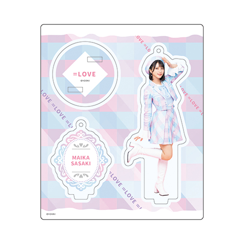 アクリルスタンドキーホルダー(冬ツアーチェック衣装)