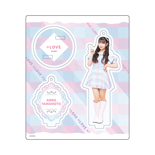 アクリルスタンドキーホルダー(冬ツアーチェック衣装)