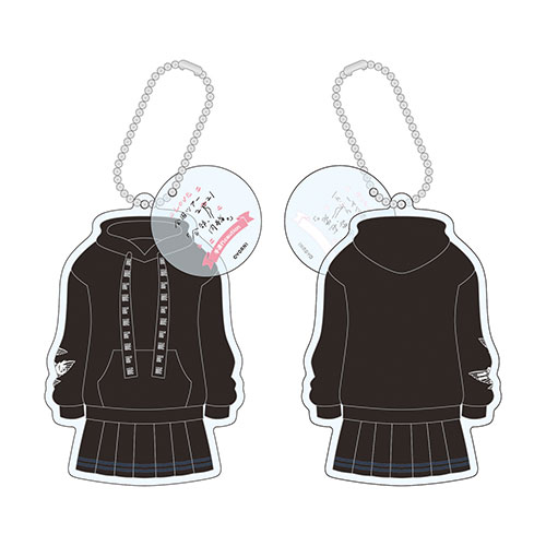 【通常配送】「全部、内緒。」衣装キーホルダー(手遅れcaution衣装)