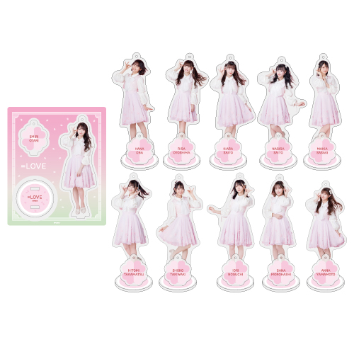 アクリルスタンドキーホルダー(「桜の咲く音がした」衣装)　