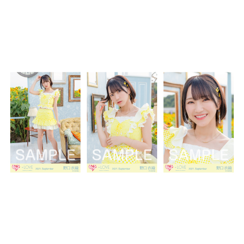 生写真セット(「ウィークエンドシトロン」歌唱衣装)