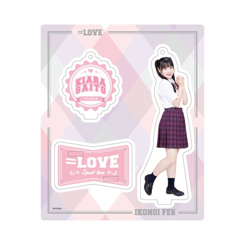 【通常配送】イコノイフェス 個別アクリルスタンド