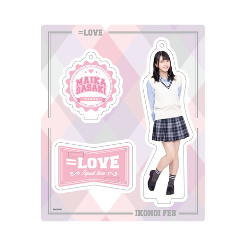 【通常配送】イコノイフェス 個別アクリルスタンド