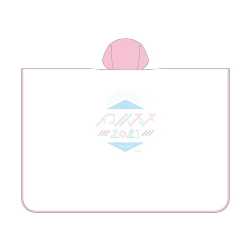 【通常配送】 =LOVE イコノイフェスレインポンチョ